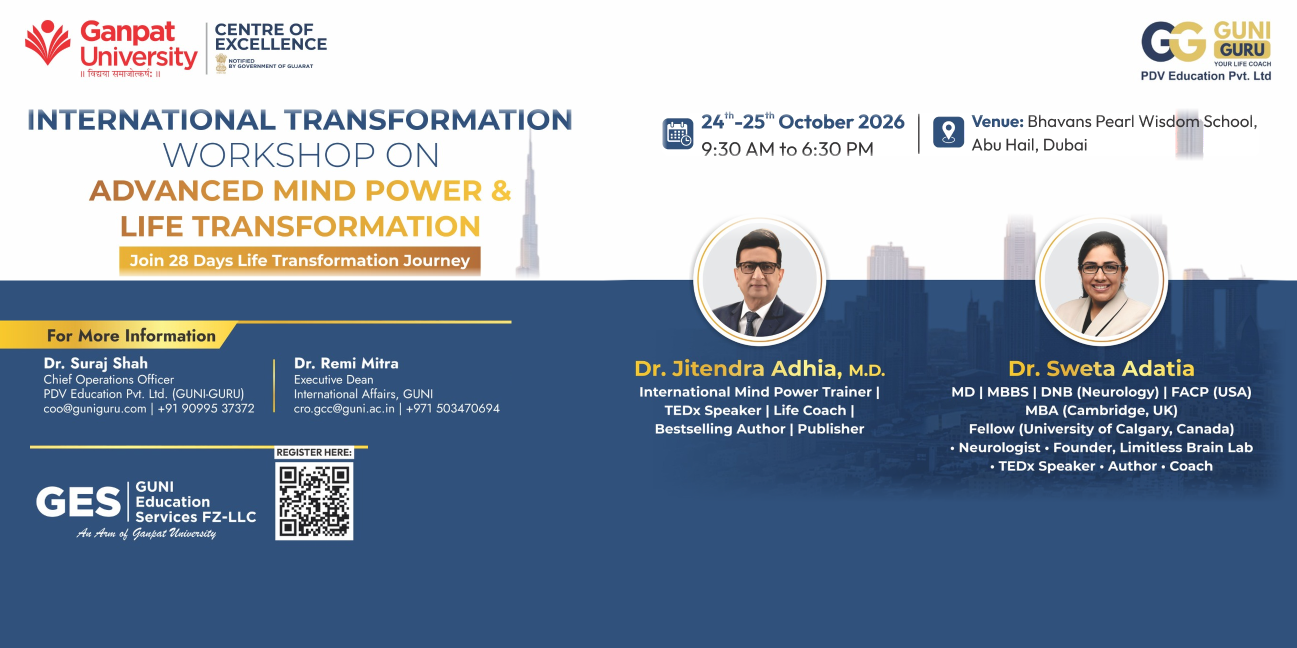 Advanced Mind power  & Life Transformation Workshop